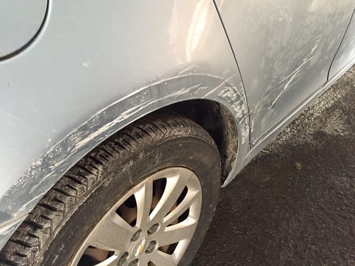 Auto graffiata cosa fare?